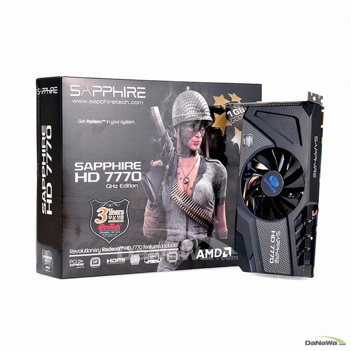 SAPPHIRE 라데온 HD 7770 GHz Edition D5 1GB_이미지