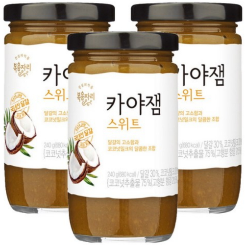 복음자리 카야잼 스위트 240g (3개)_이미지