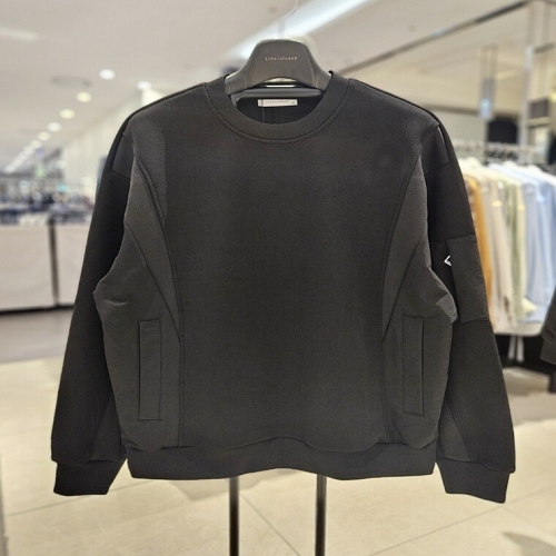 리버클래시 LKW41401 블랙 우븐 믹스 포켓 티셔츠