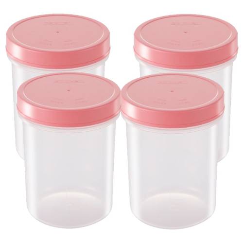 로이첸 요거트 발효용기 핑크 (4개)