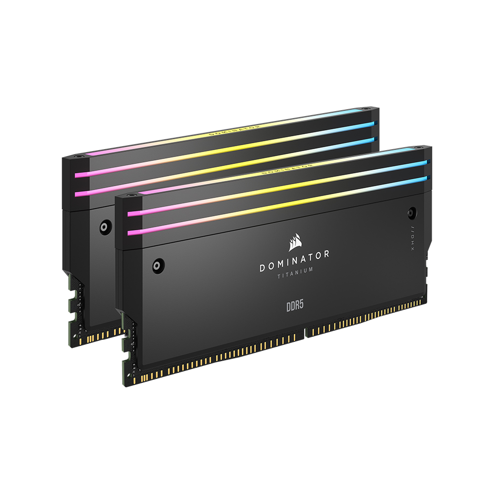 CORSAIR DOMINATOR Titanium Light Enhancement Kit (2팩, 블랙)_이미지