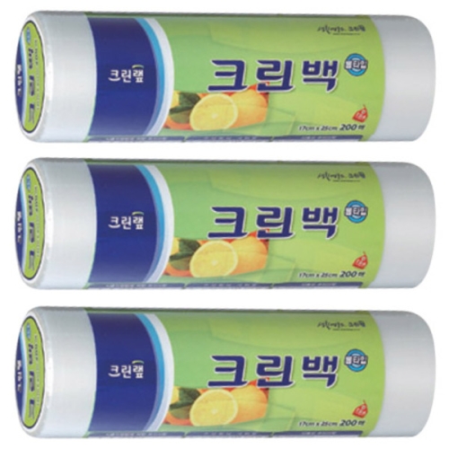 크린랲 크린롤백 17x25cm (미니) 200매 (3개(600매))_이미지