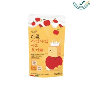 에코맘의산골이유식 에코맘 사각사각요거트 사과 15g이미지입니다. 누르면 해당 게시물로 새창이동합니다.