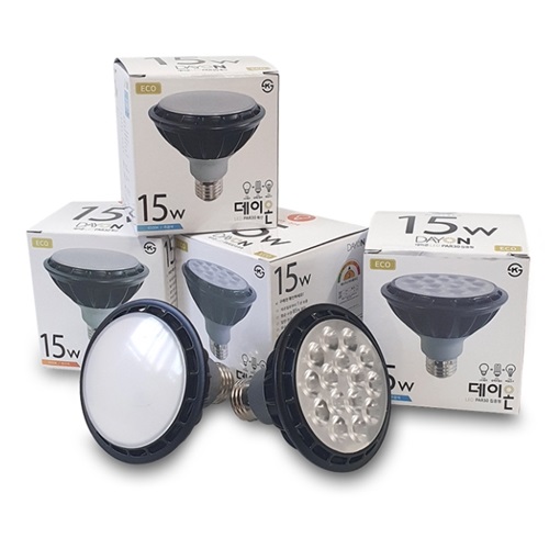 데이온 LED PAR30 확산형 에코 할로겐전구 주광색 15W (1개)_이미지