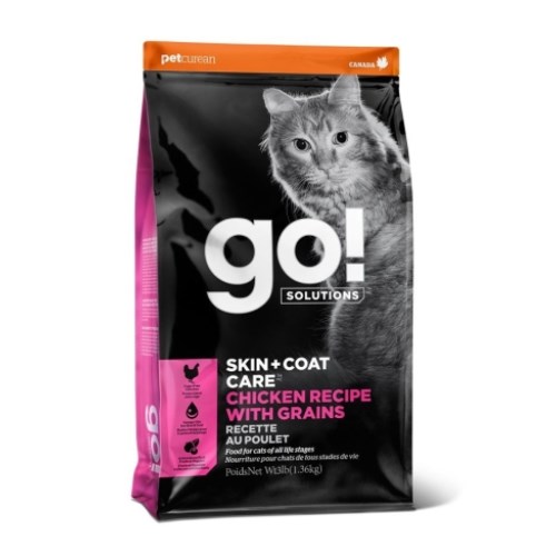 고(GO) 캣 솔루션 스킨 앤 코트 치킨 1.36kg (1개)_이미지