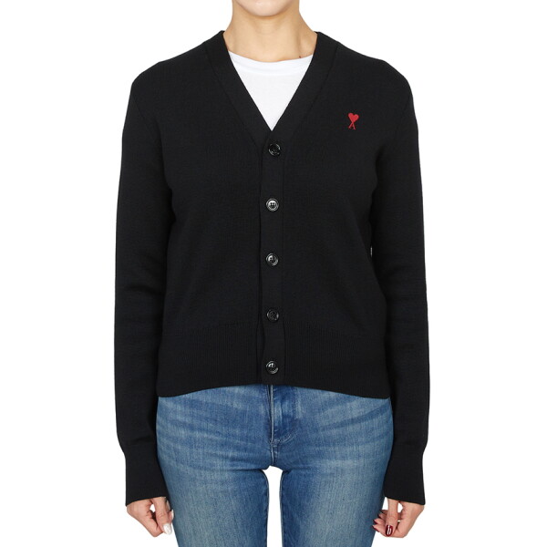 AMI 가디건 FKC374 001 009_이미지