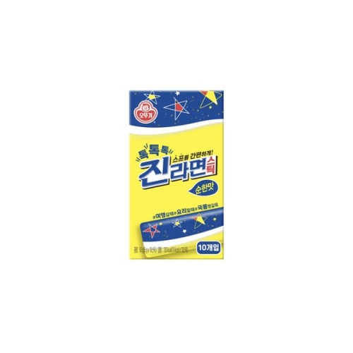 오뚜기 톡톡톡 진라면 스틱 순한맛 50g(5gx10입) (3개)_이미지
