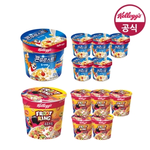 켈로그 켈로그 컵시리얼 4종 골라먹기 30g x 12개 (1개)_이미지