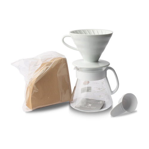 하리오 V60 드립세트 화이트_이미지