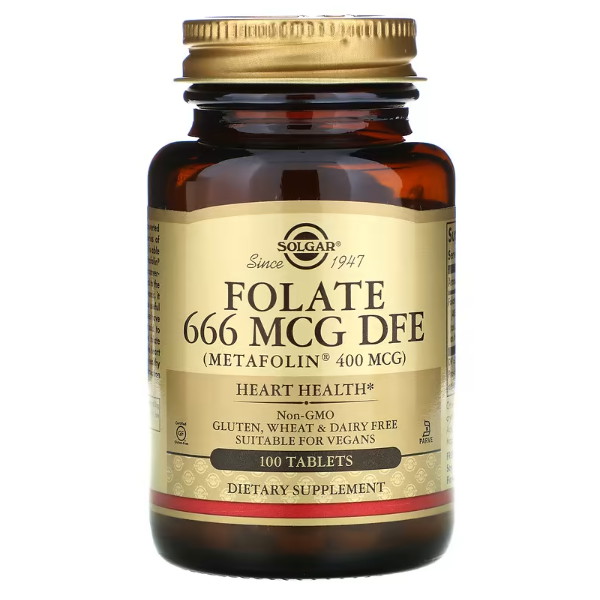 솔가 메타폴린 엽산 400mcg 100캡슐(해외) (3개)_이미지