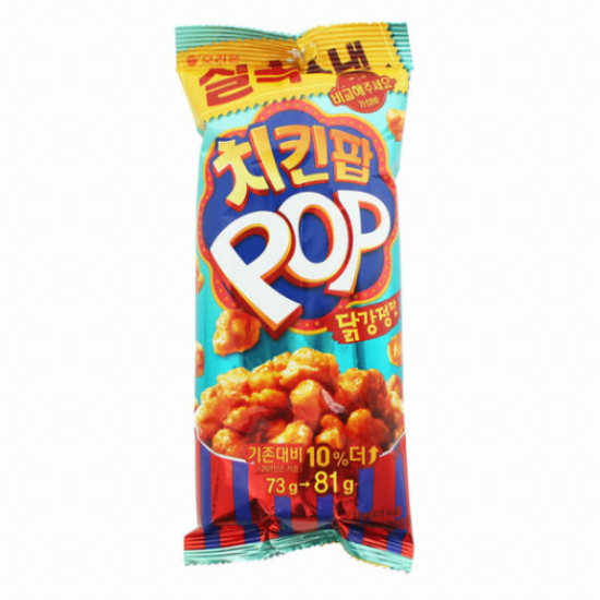 오리온 치킨팝 닭강정맛 81g (8개)_이미지