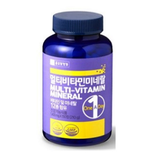 종근당건강 멀티비타민 미네랄 150정 (1개)_이미지