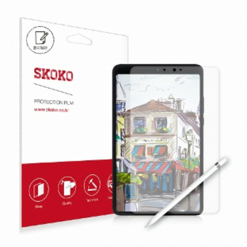 스코코 iPad Pro 11 2세대 국산원단 종이질감 액정보호필름 (액정 1매)_이미지