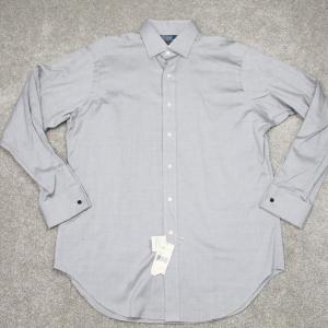 폴로 셔츠 남성 16/34 그레이 필립 긴팔 버튼업 코튼 3171807_이미지