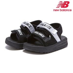 뉴발란스 키즈 여름 샌들 블랙 K3205B4I 발편한 토들러 인펀트 유아 남아 여아 어린이 벨크로 찍찍이 신발_이미지