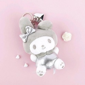 산리오 10300 마이멜로디 실버 가방고리 10cm 509446_이미지