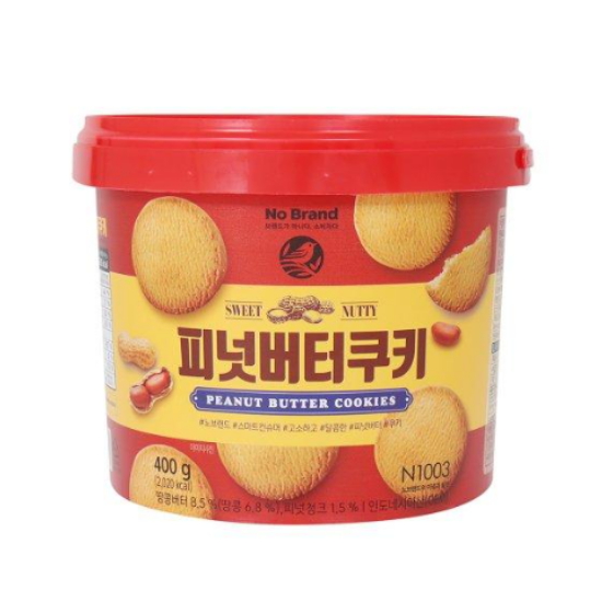 이마트 노브랜드 피넛버터쿠키 400g (1개)