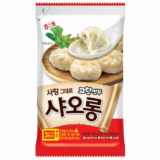 해태제과 고향만두 사랑 그대로 샤오롱 180g