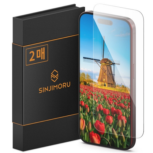 아이폰15 프로 신지글래스 2.5D 강화유리 액정보호필름