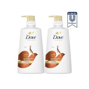 유니레버 도브 너리싱 오일케어 샴푸 680ml (2개)