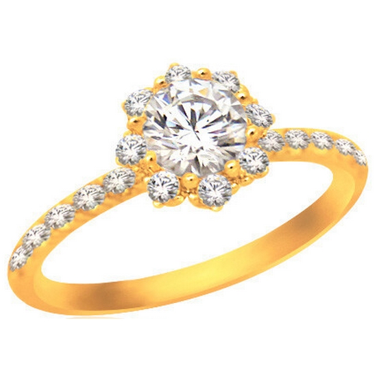 �긮�� 18K �۷θ����� ���̾Ƹ�� ���� (5��)