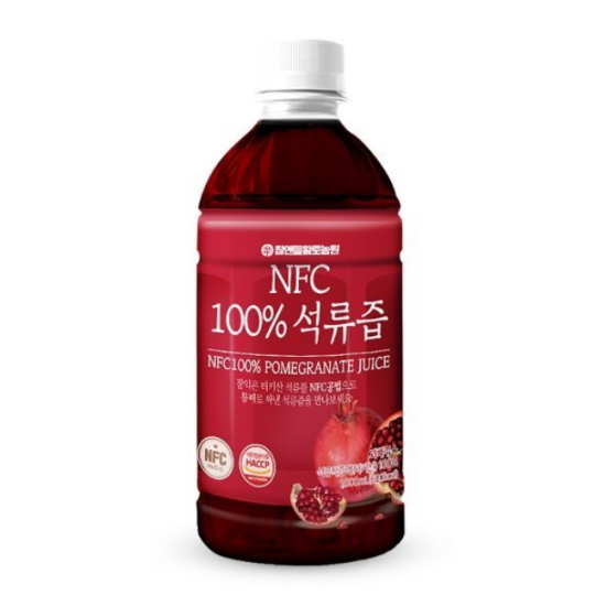 참앤들황토농원 NFC 100% 석류즙 1L이미지입니다. 누르면 해당 게시물로 새창이동합니다.