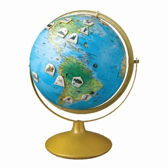 서전지구 세계여행 자석 지구본 320-HW1 손으로 만드는 세계여행_이미지