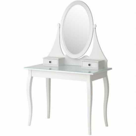 이케아 HEMNES Dressing table with mirror_이미지