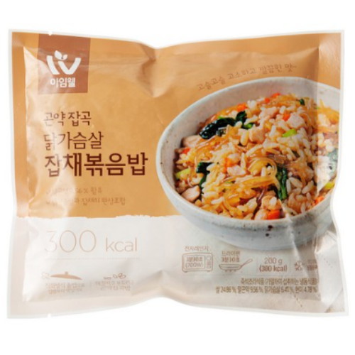 와이즈유엑스글로벌 아임웰 닭가슴살 잡채볶음밥 200g (5개)_이미지