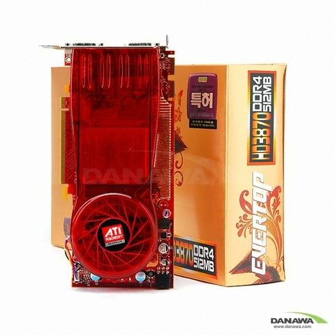 EVERTOP 라데온 HD 3870 DDR4 512MB_이미지