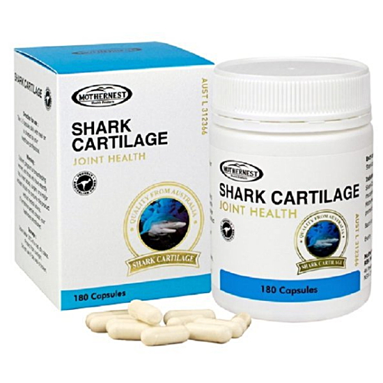 마더네스트  상어연골 칼슘 180캡슐 (해외) (1개)