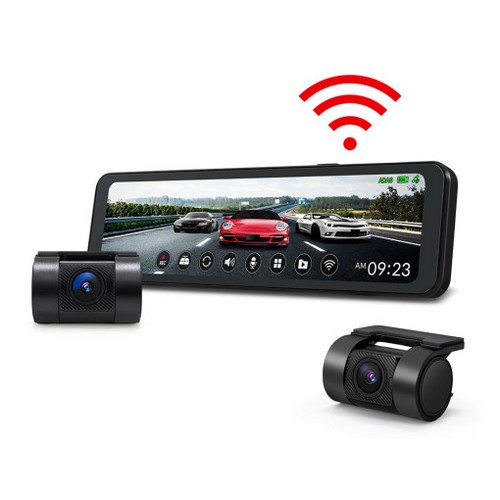 파인디지털 파인뷰 LX7 파워 2채널 실외형 룸미러 블랙박스 (128GB, 무료장착)