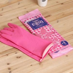 태화 고무장갑 미니S 핑크 10개_이미지