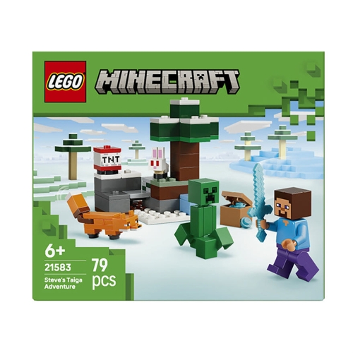 레고 스티브의 타이가 모험 (21583)