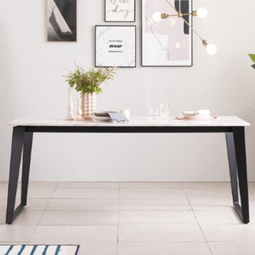 헤이미쉬홈 칸토 비앙코카라라 대리석 식탁 1800 (의자별도)_이미지