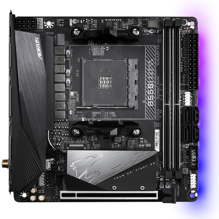 GIGABYTE B550I AORUS PRO AX 피씨디렉트_이미지