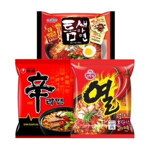 농심 신라면5개 + 틈새라면5개 + 열라면5개_이미지
