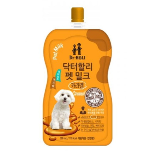 유담 닥터할리 펫밀크 카라멜 200ml (1개)_이미지