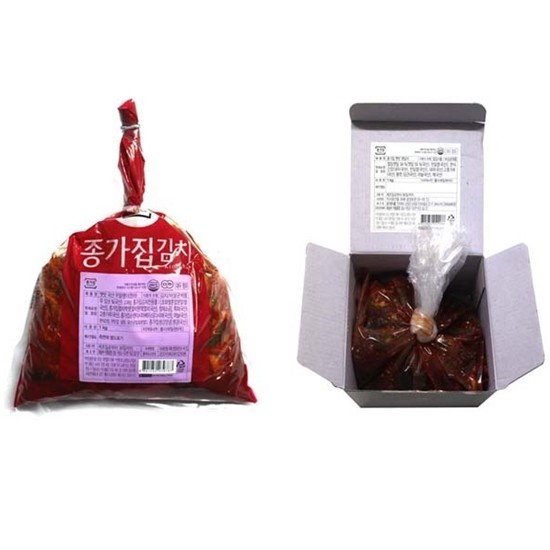 대상 종가집 옛맛 무말랭이1kg+우리땅 옛맛 깻잎지 1kg/냉장포장