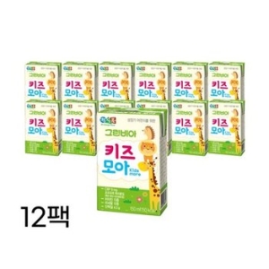 정식품 그린비아 키즈모아 150ml (12개)_이미지