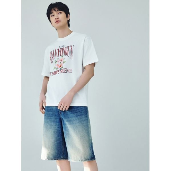  탑텐 남성 COOL 버뮤다 데님 쇼츠 MSF2DH1903