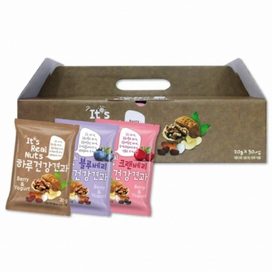 잇츠리얼넛츠 하루건강견과 요거트 혼합세트 20g 30개입