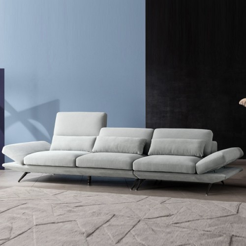 에싸 엠마 리프트기능 카시미라 패브릭 소파 4인용 (스툴별도)_이미지