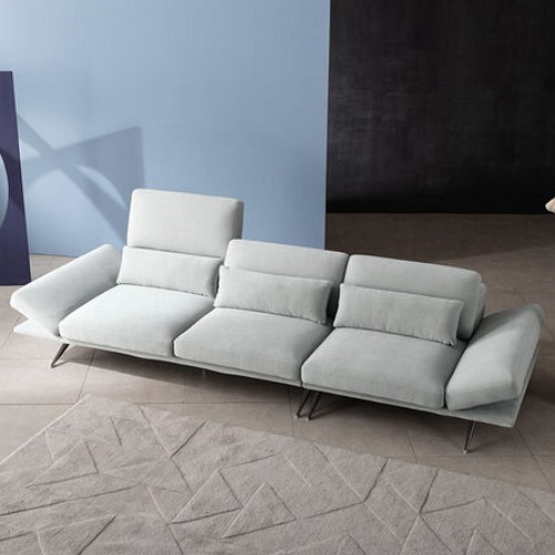 에싸 엠마 리프트기능 카시미라 패브릭 소파 4인용 (스툴별도)