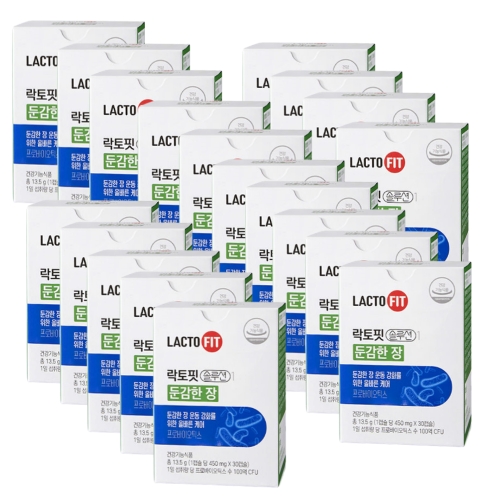 종근당건강 락토핏 솔루션1 둔감한 장 450mg 30캡슐 (19개)_이미지