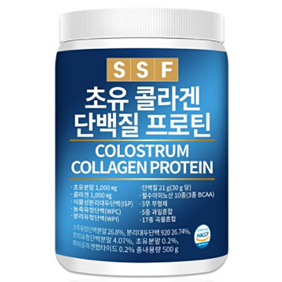 순수식품 초유 콜라겐 단백질 프로틴 500g (6개)_이미지