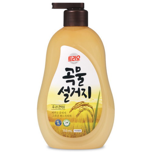트리오 곡물설거지 우리현미 750ml (12개)_이미지