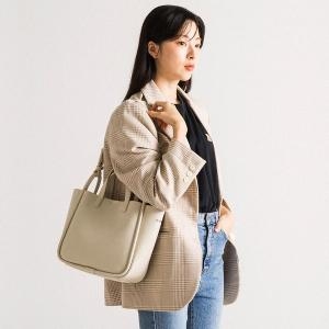 르마인 LM5423 블랙 파이핑 3웨이 숄더백 쇼퍼백_이미지