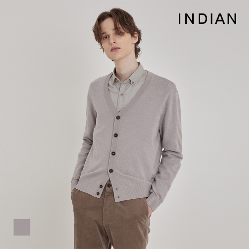 세정 인디안 울 솔리드 Y가디건_MIEBC5F8201_이미지