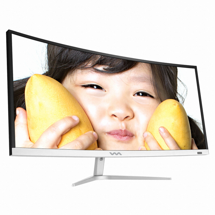 와사비망고 340UC REAL HDMI 2.0 커브드 재은이